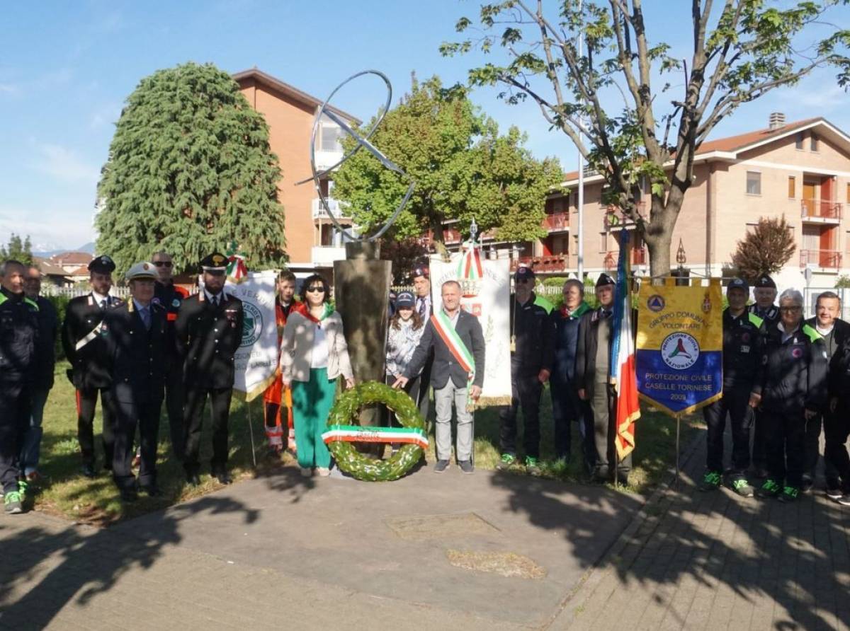 Caselle celebra l’80° anniversario della Liberazione con eventi, memoria e partecipazione per custodire i valori della Resistenza
